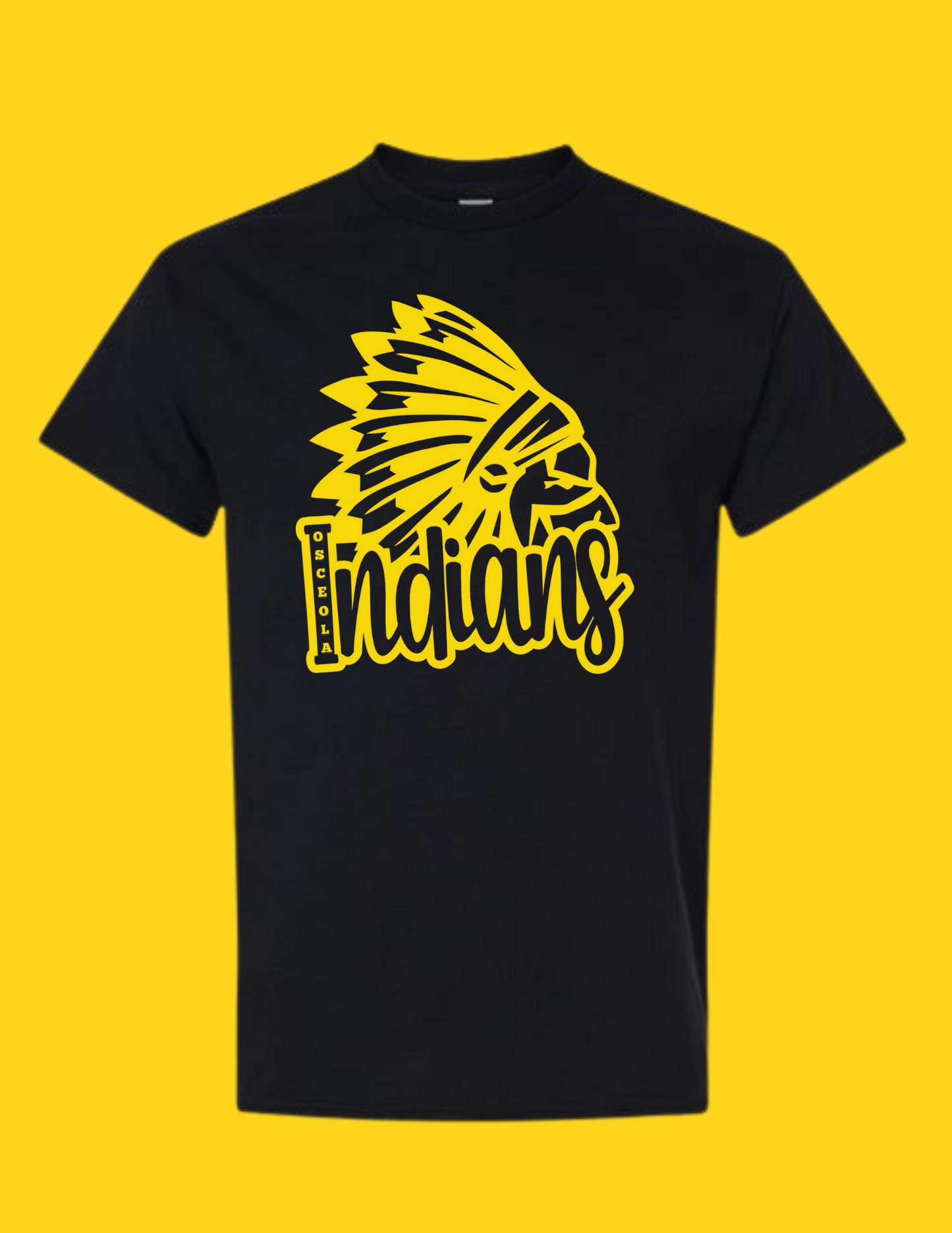 Osceola Indians - Indian Head - Gildan - Heavy Cotton™ T-Shirt