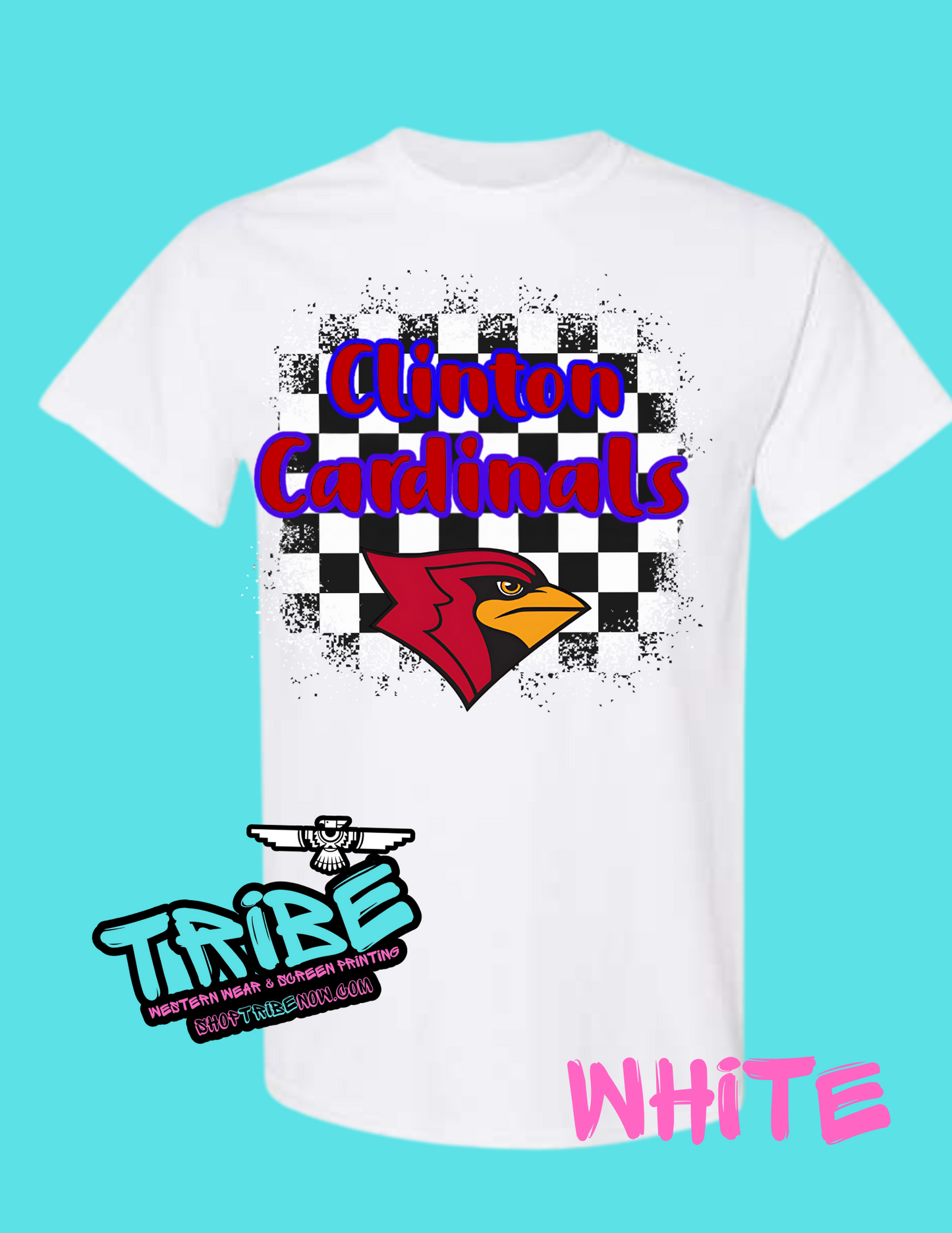Clinton Cardinal Checkered 1