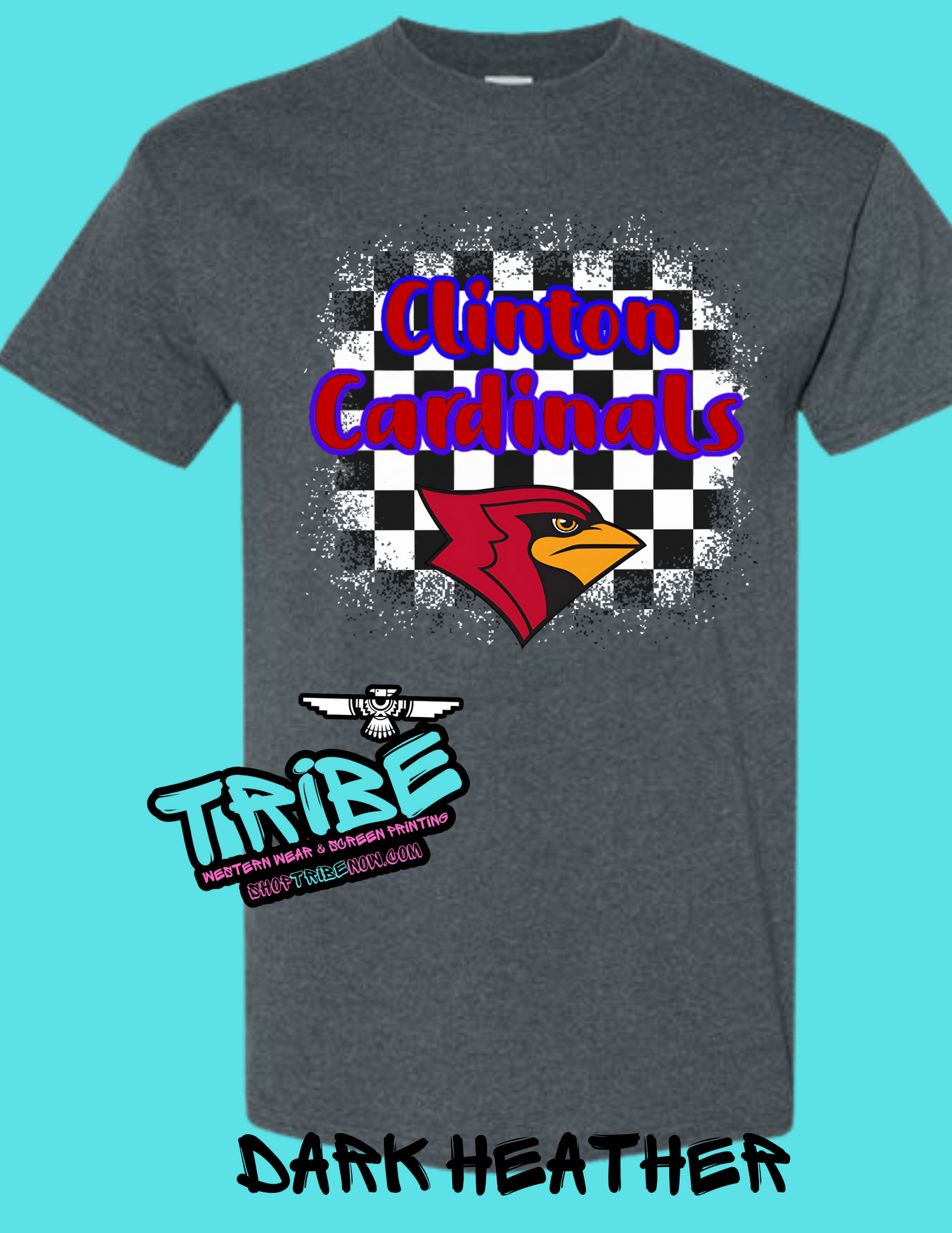 Clinton Cardinal Checkered 1