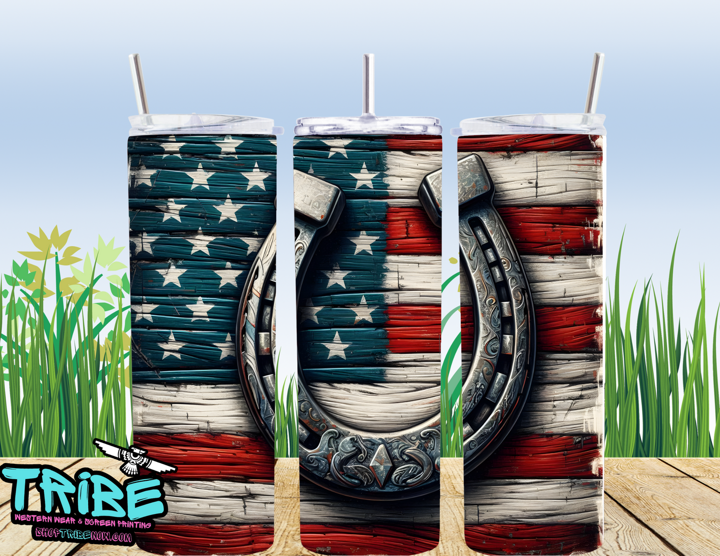 20 Oz Sublimation Tumbler with straw