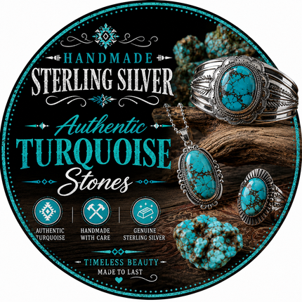 Collection image for: Handmade Sterling Silver - Turqouise