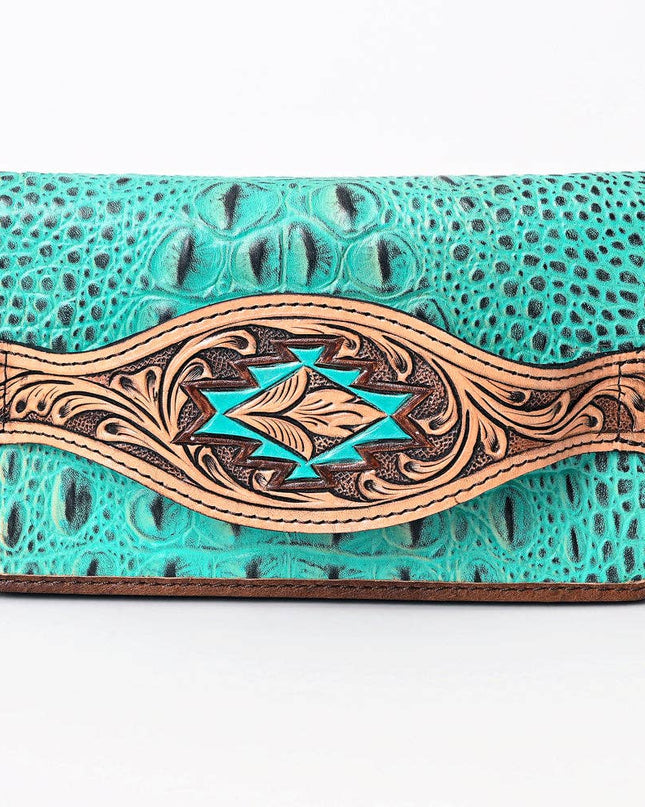 ADBG1190 Wallet Genuine Western Leather Women Bag