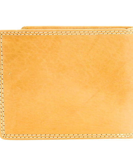 Oil Pull Up Embossed Steer Bifold Wallet ABB 006