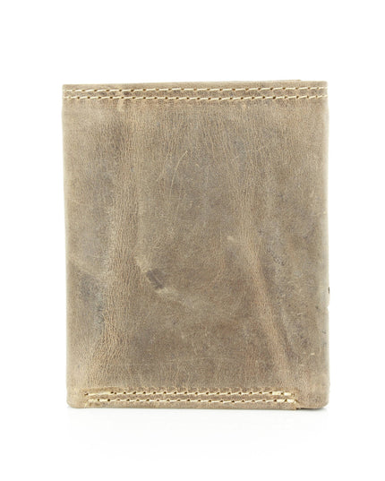 Men’s Tri-Fold Wallet with Cowboy Emboss ABMWVT 04