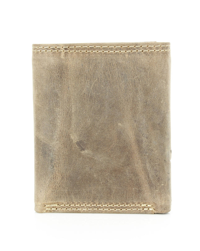 Men’s Tri-Fold Wallet with Cowboy Emboss ABMWVT 04