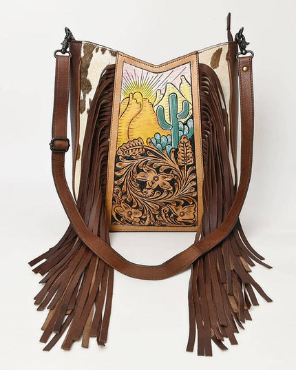 LC-ADBGZ690F Crossbody Genuine Western Leather Women Bag