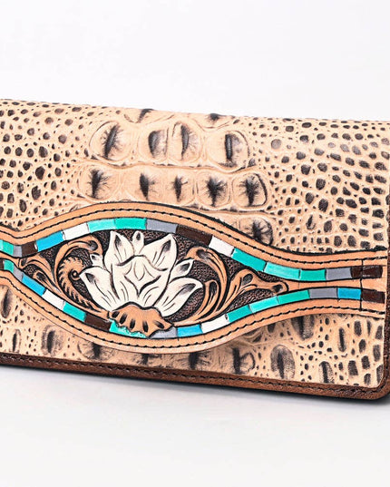 ADBG1190 Wallet Genuine Western Leather Women Bag