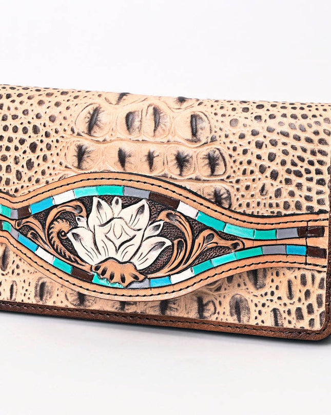 ADBG1190 Wallet Genuine Western Leather Women Bag