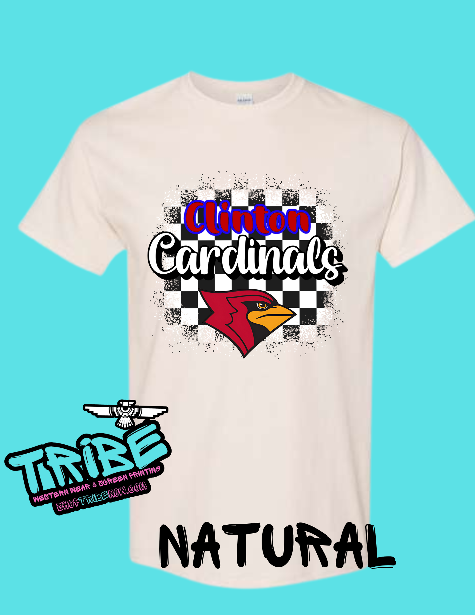 Clinton Cardinal Checkered 2