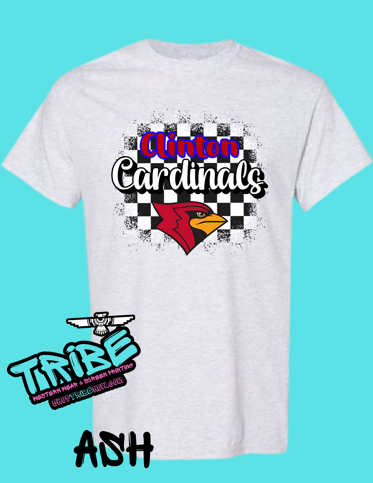 Clinton Cardinal Checkered 2