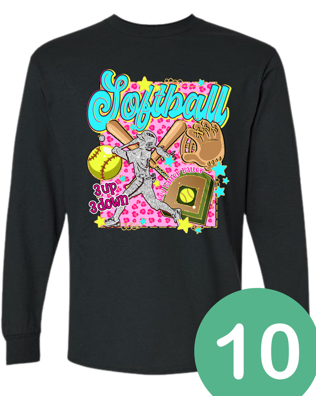 Multiple Designs Available - Osceola Softball Long sleeve T Shirt