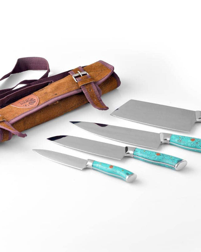 Titan Turquoise Culinary Set
