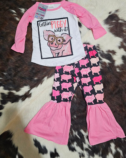 Getting Piggy with it Shirt and pants
