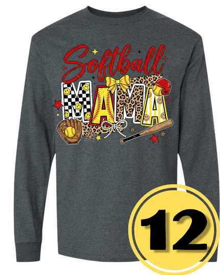 Multiple Designs Available - Osceola Softball Long sleeve T Shirt