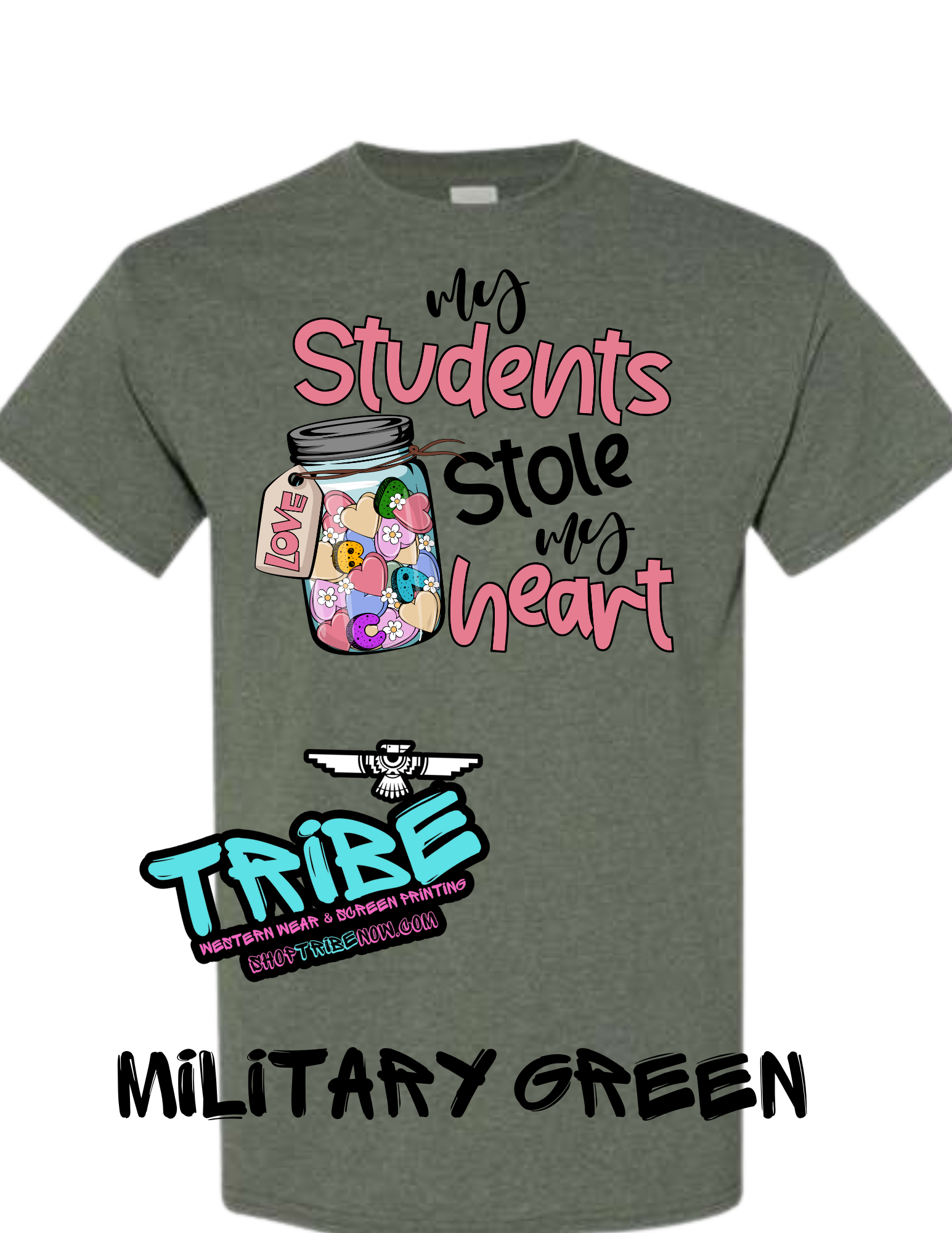 Students Stole My Heart - Teacher Shirt