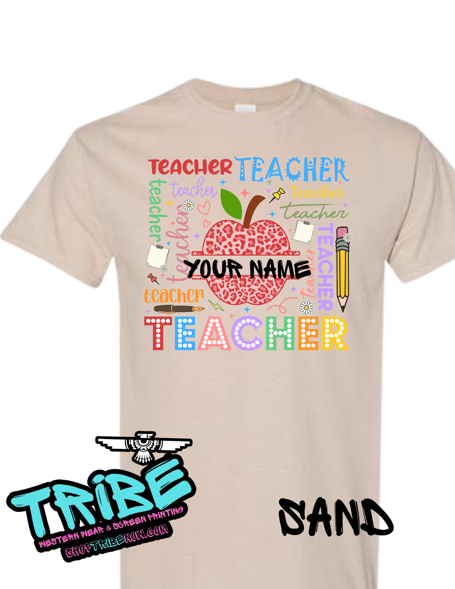 Personalized Teacher Shirt- Add YOUR NAME