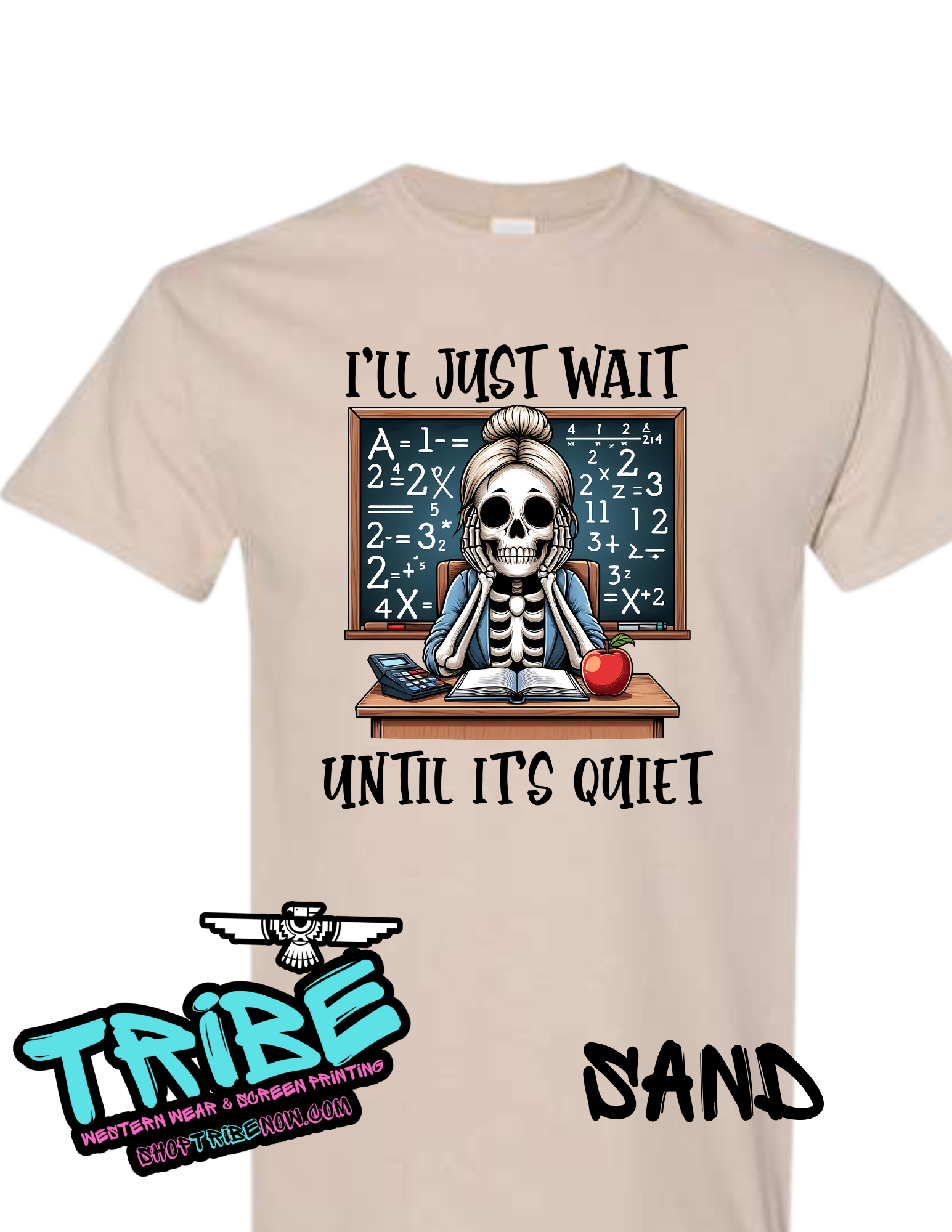 I'll Just wait till it's Quiet Teacher Shirt