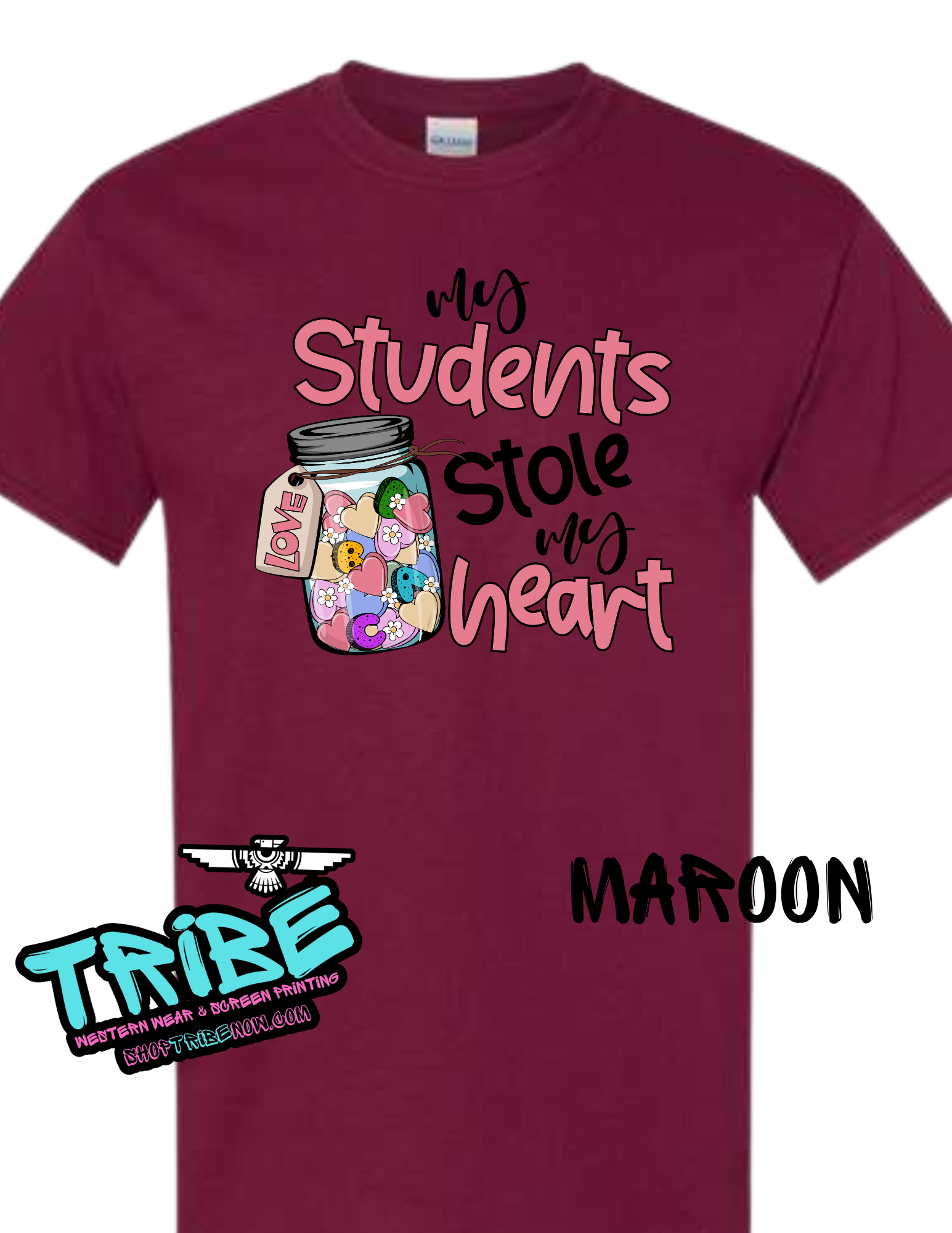 Students Stole My Heart - Teacher Shirt