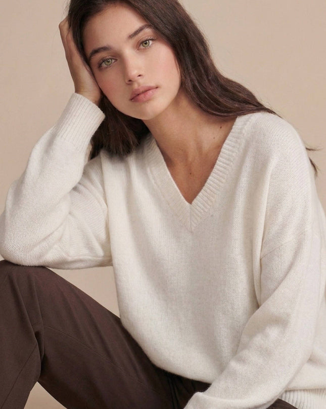 Oversized V Neckline Sweater