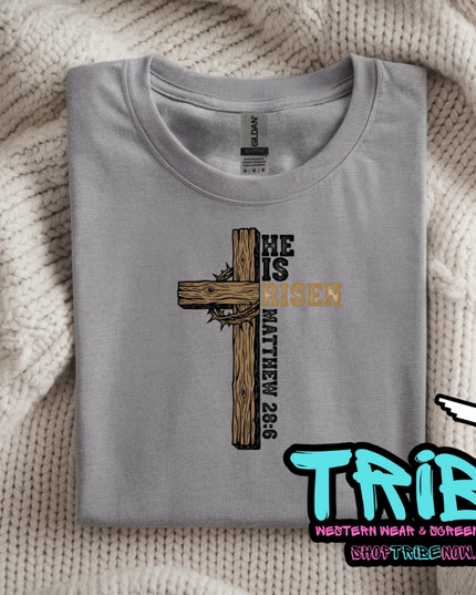 Easter - He is Risen Cross