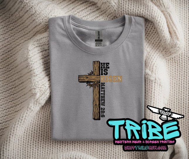 Easter - He is Risen Cross