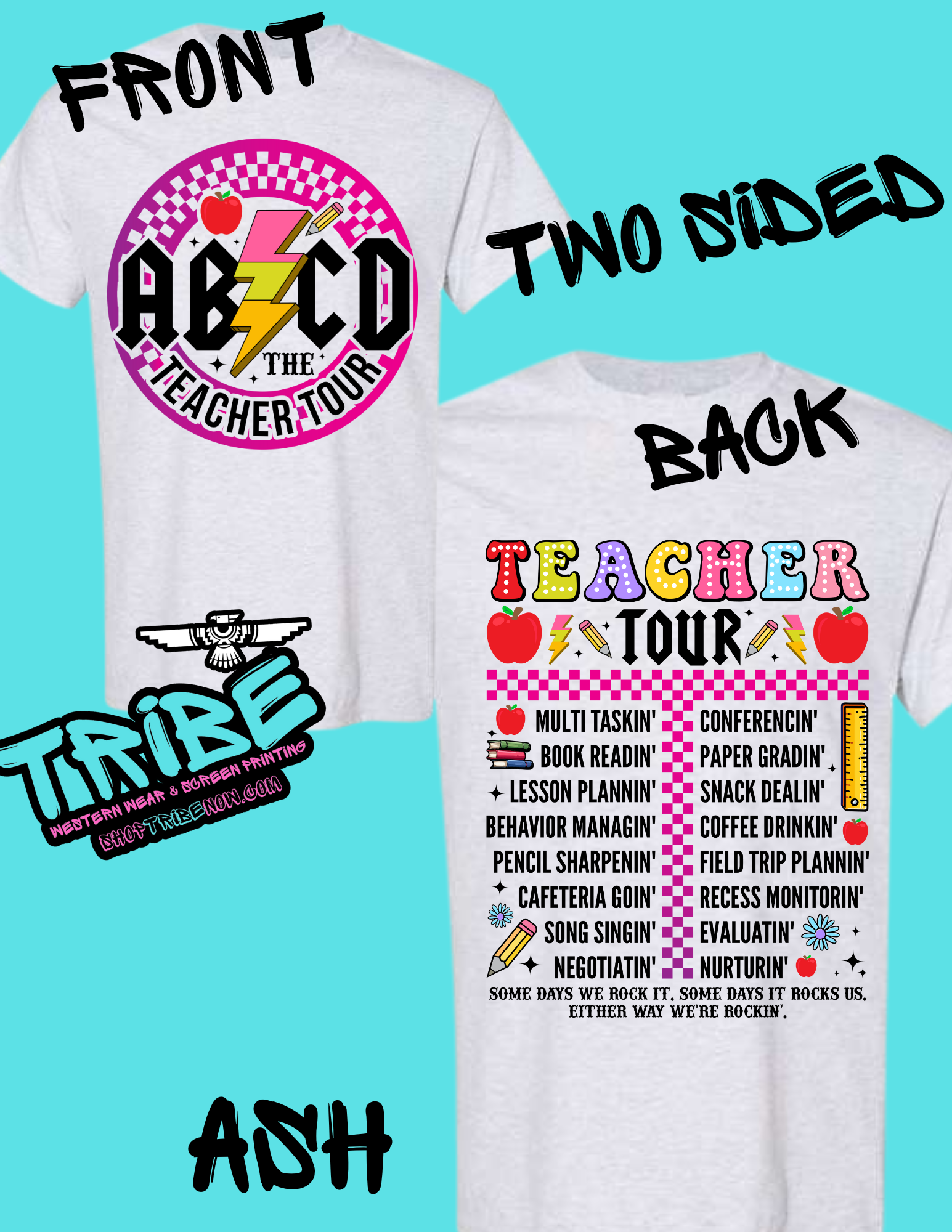 ABCD Teacher Tour Shirt