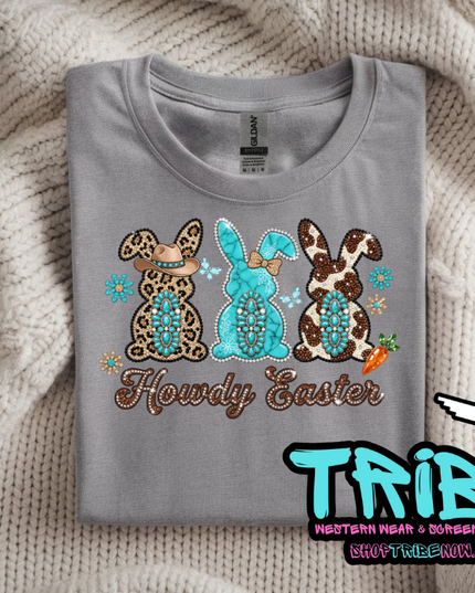 Howdy Easter - Western Bunnies