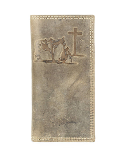 Men’s Rodeo Wallet with Cowboy Emboss ABMWVT 06