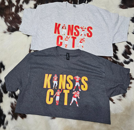 Kansas City  15, 87, 10 & 22