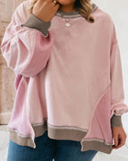 Light Pink / 1X / 65%Polyester+35%Cotton