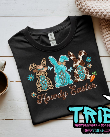 Howdy Easter - Western Bunnies
