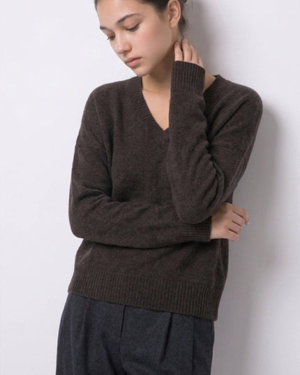 Oversized V Neckline Sweater