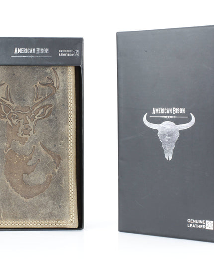 Men’s Rodeo Wallet with Deer Emboss ABMWVT 07