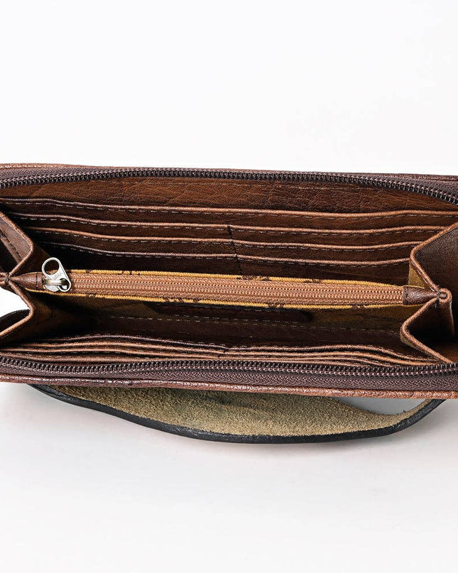 ADBG1190 Wallet Genuine Western Leather Women Bag