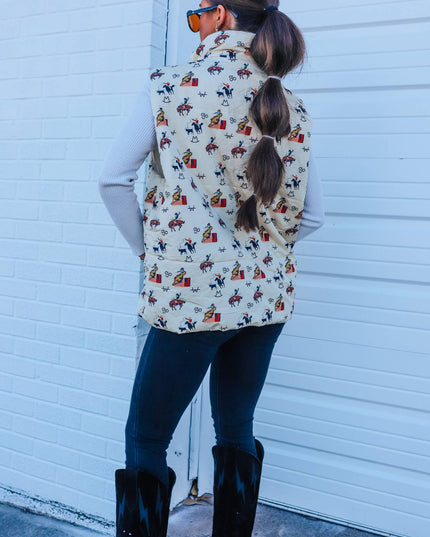 Vintage Cowboy Vest