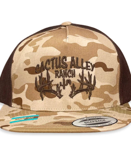 "Cactus Alley Ranch" - Multi Cam 6006 Snapback Cap (2024)
