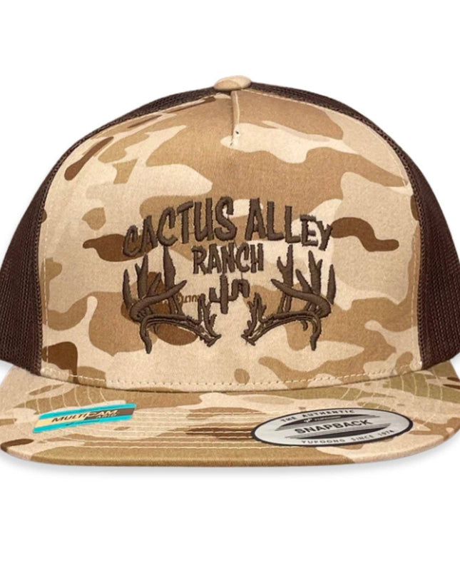 "Cactus Alley Ranch" - Multi Cam 6006 Snapback Cap (2024)