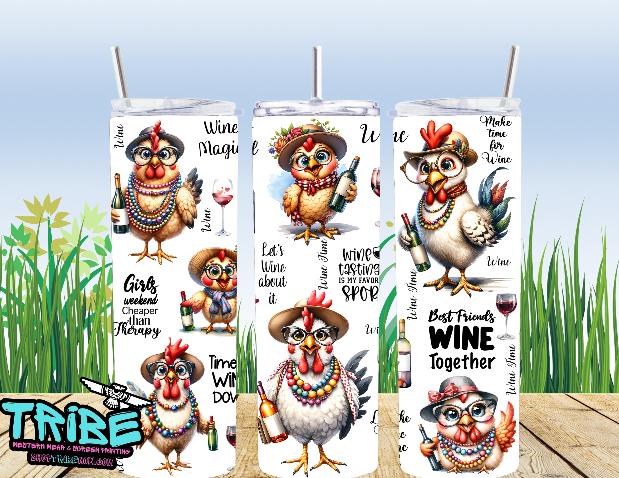 20 Oz Sublimation Tumbler with straw