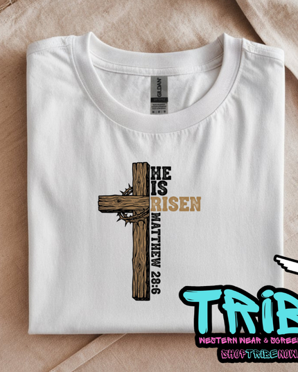 Easter - He is Risen Cross