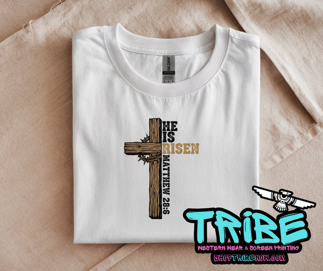 Easter - He is Risen Cross