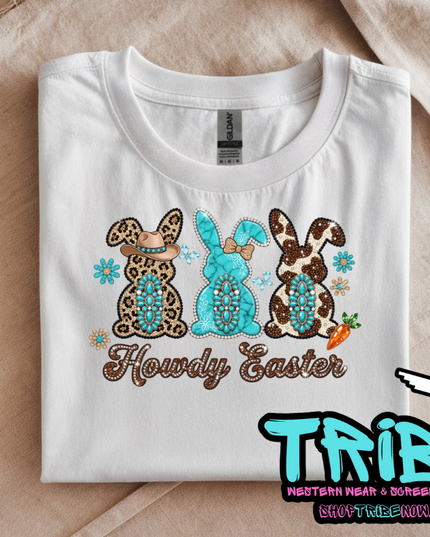 Howdy Easter - Western Bunnies