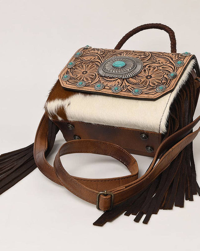 ADBG1388 Crossbody Genuine Western Leather Women Bag