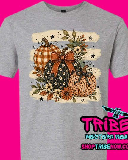 Fall trio pumpkin