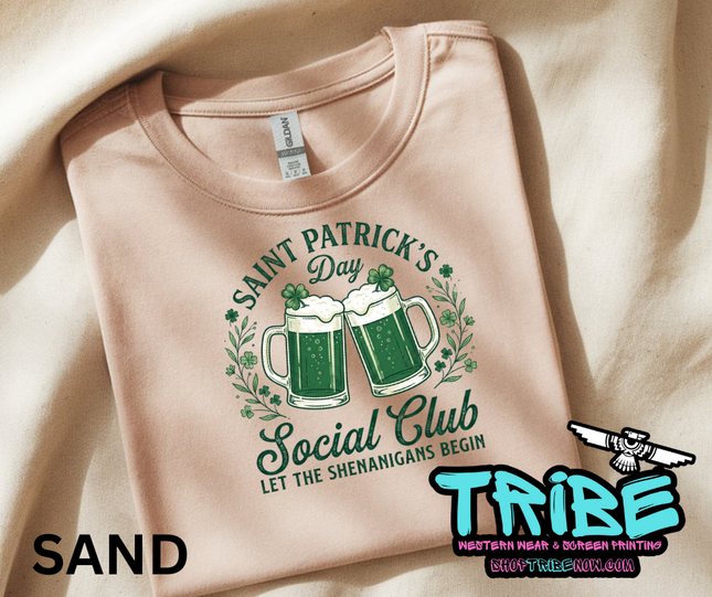 St. Patrick's Day -Social Club