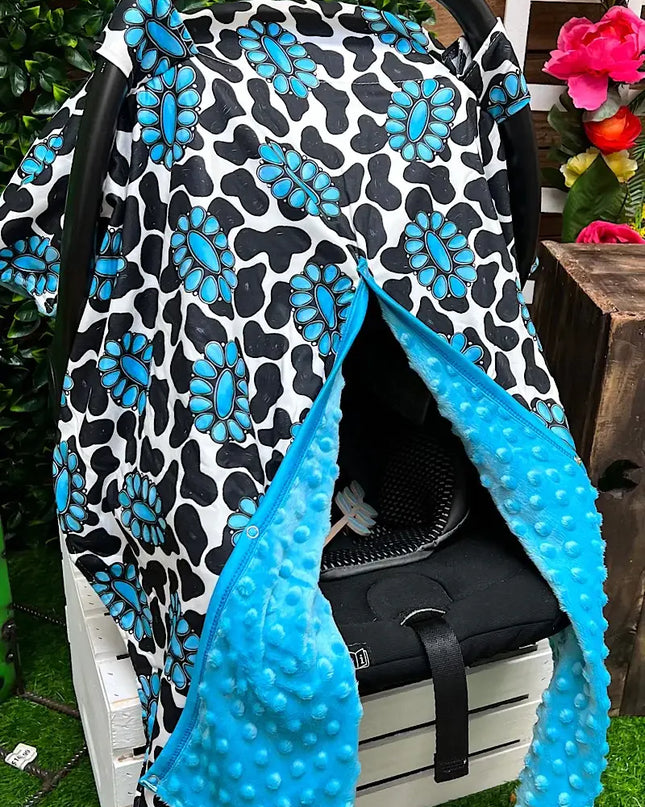 CONCHO & COW SPOTTED CAR SEAT COVER. ZYTG25153012 S