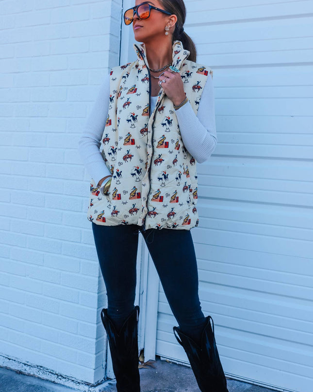 Vintage Cowboy Vest