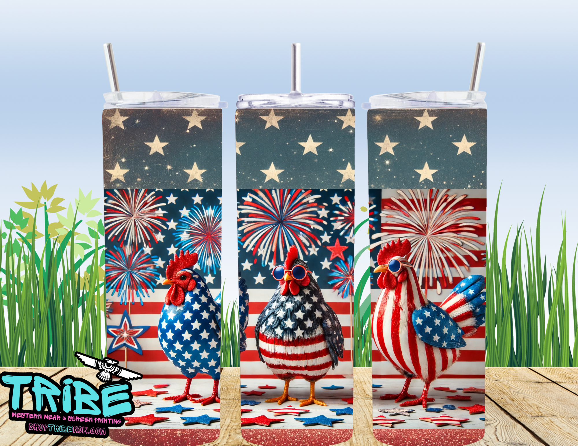 20 Oz Sublimation Tumbler with straw