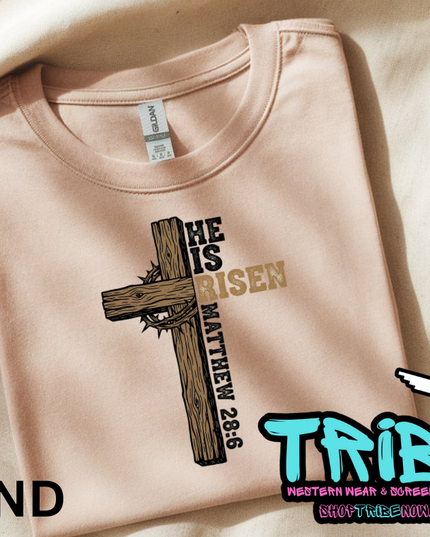 Easter - He is Risen Cross