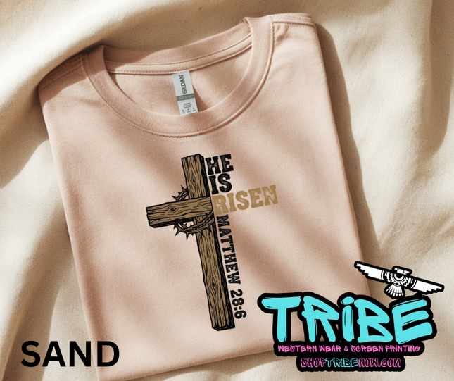 Easter - He is Risen Cross