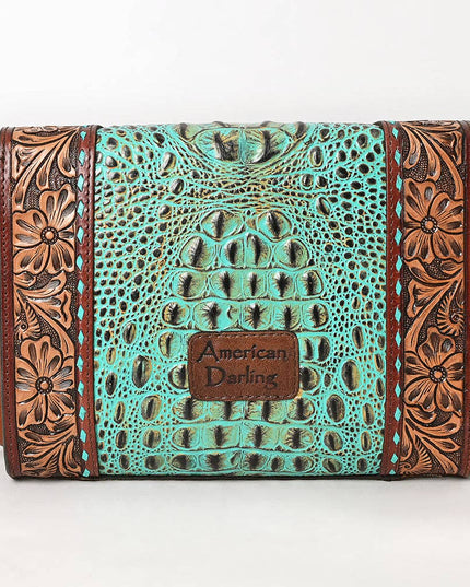 ADBG1303 Wallet Genuine Western Leather Women Bag